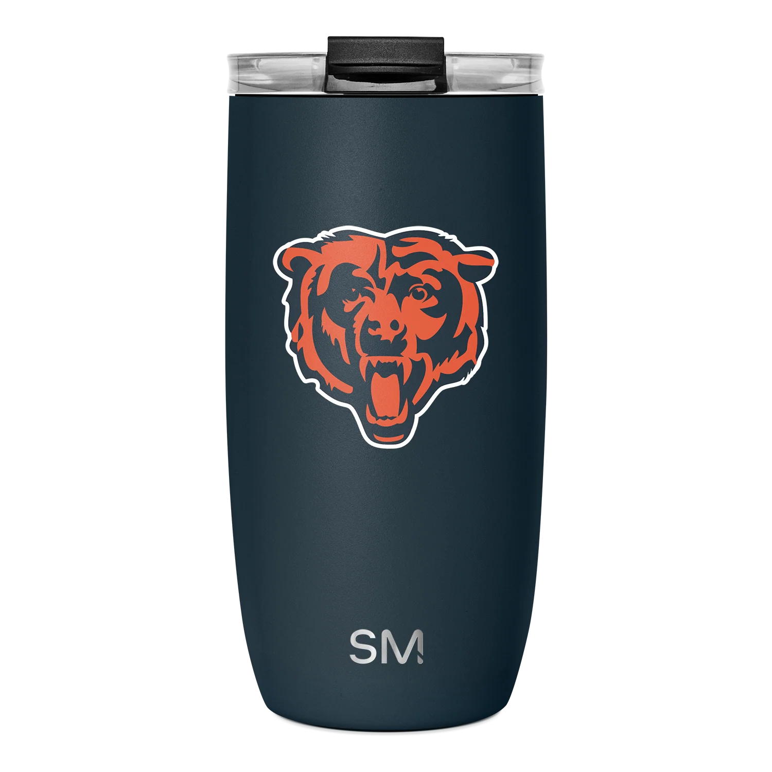 NFL Voyager Tumbler with Clear Flip Lid & Straw