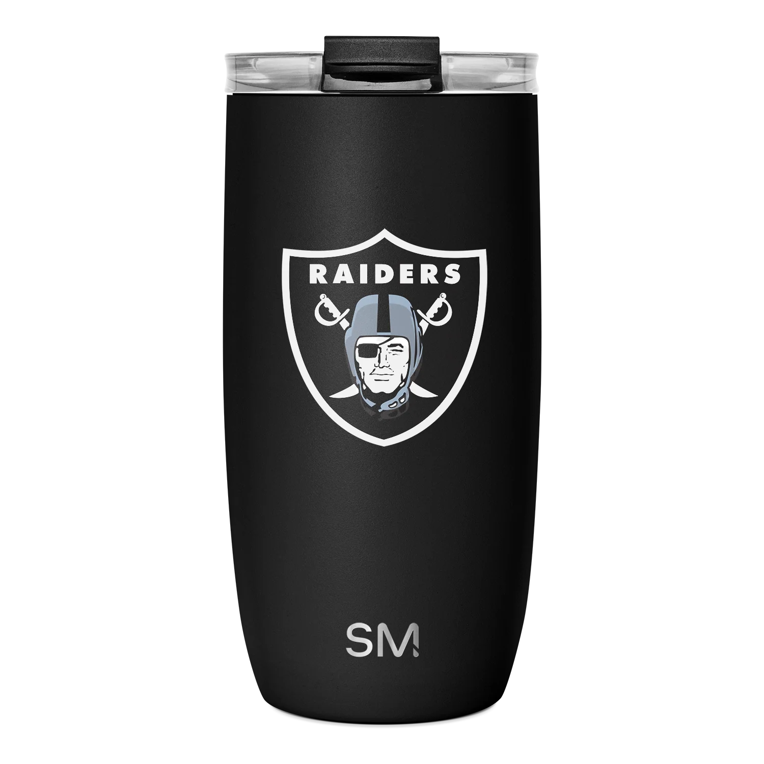 NFL Voyager Tumbler with Clear Flip Lid & Straw