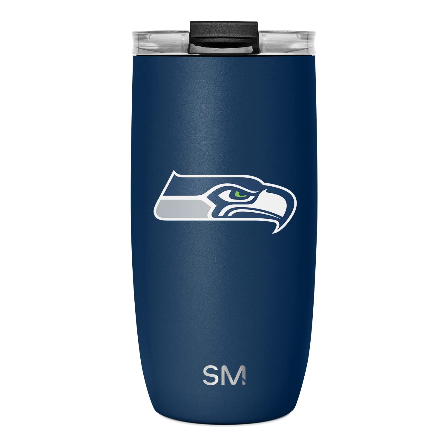 NFL Voyager Tumbler with Clear Flip Lid & Straw
